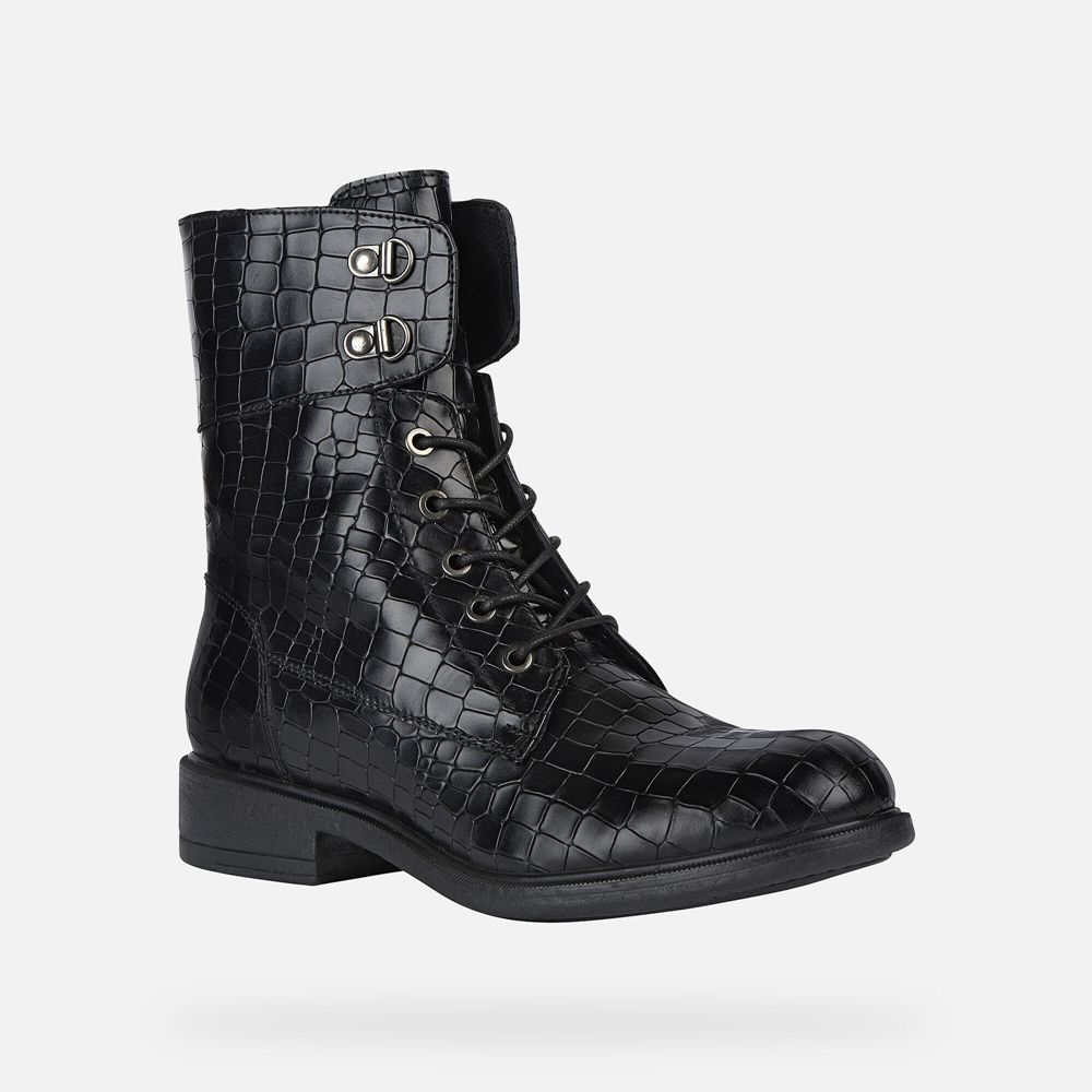 Geox Bayan Ankle Bot Siyah - Catria - KST-135907